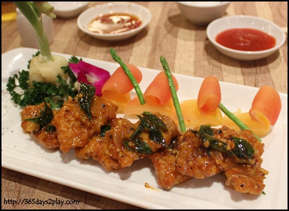 River Palace Chinese Restaurant - Pan Fried Pork Chop in Mongolia Style (2)