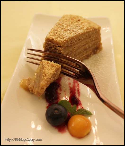 Buyan Restaurant - Russian Honey Cake (2)