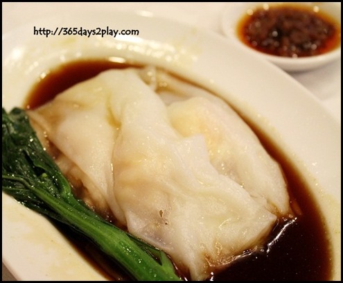 Genting Palace - Steamed Cheong Fun with Prawns RM8.50