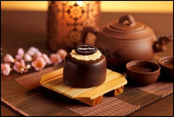 Haagen Dazs Mooncakes - Dark Chocolate — S$24