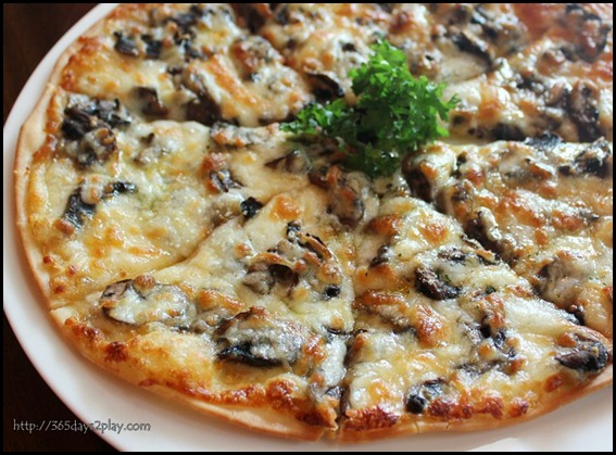 Molly Roffey -  Mushroom Medley Pizza- $13.80