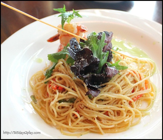 Molly Roffey - Prawn Aglio Olio- $13.80