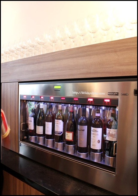 Praelum Wine Bistro - Enomatic Wine Dispenser