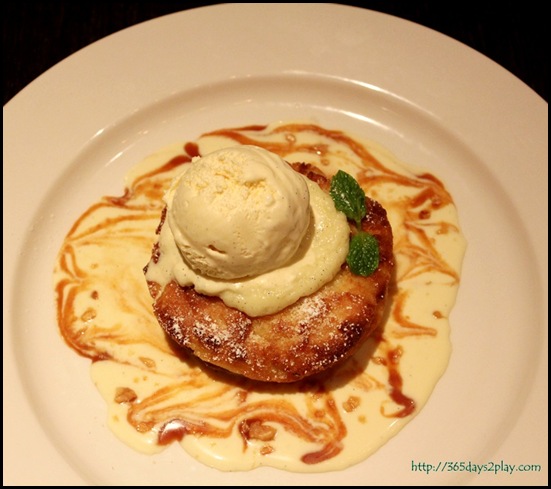 Wooloomooloo - Bread and Butter Pudding with classic vanilla gelato $16