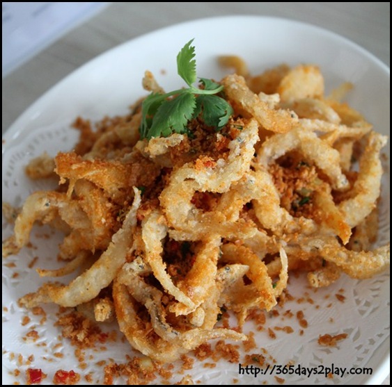 Boxing Crab Seafood Restaurant - Crispy Peppered White Bait