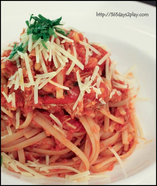 Marmalade Pantry at the Stables - Crabmeat Linguini ($24)