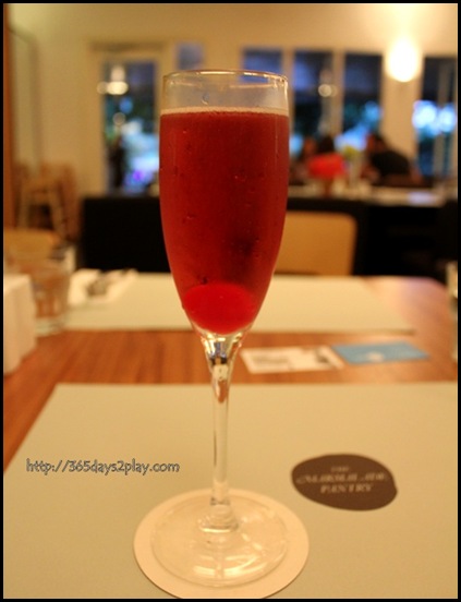 Marmalade Pantry at the Stables -  Kir Royale ($18)