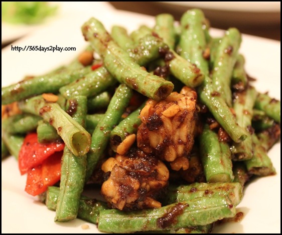 Naive Restaurant - Sambal Long Beans with Tempeh $11 (2)