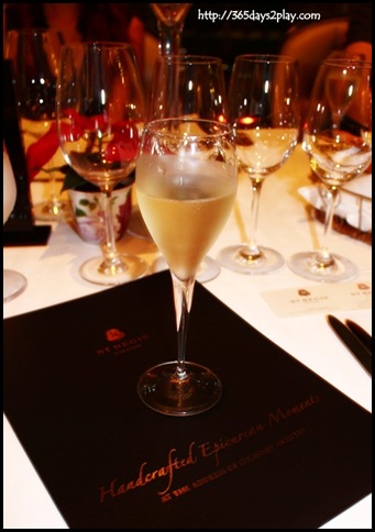 St Regis Brasserie Les Saveurs - Champagne