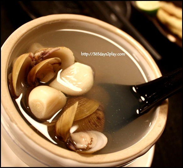 Destiny Eatery - Light Garlic Clam Soup