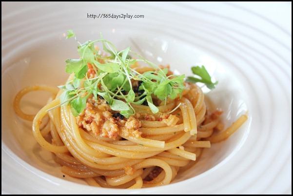 Il Lido Sentosa - Homemade Spaghetti with Lobster Bolognese (1)
