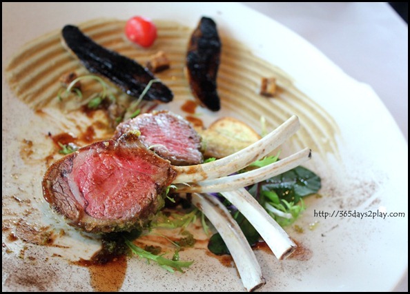 Il Lido Sentosa - Lamb Rack with Smoked Eggplant and Fingerling Potatoes $58 (1)