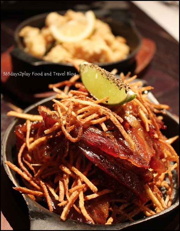 The Pelican Seafood Bar & Grill - Black Peppered Candied Bacon ($18)