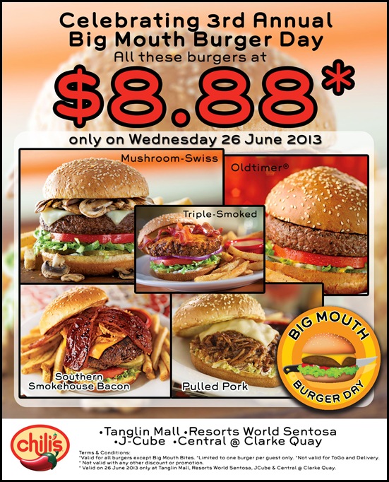 Final Burger Day $8.88