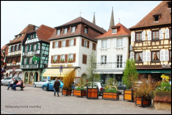 Obernai in Alsace France Buildings