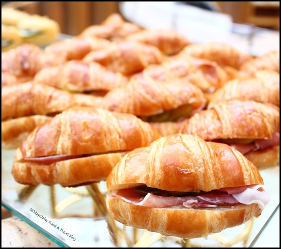 Ritz Carlton Afternoon Tea - Iberico with Pickled Gherkin in Mini Croissant (1)