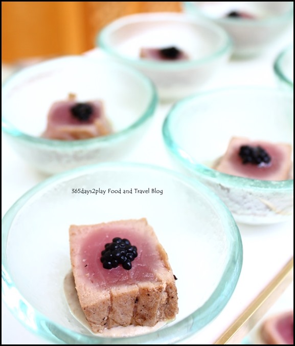 Ritz Carlton Afternoon Tea - Seared Eggplant with Baba Ganoush Salad (3)