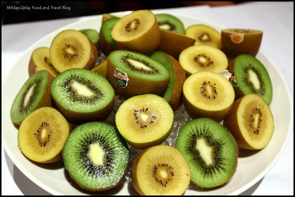 Bowl of Green and Gold Kiwifruit