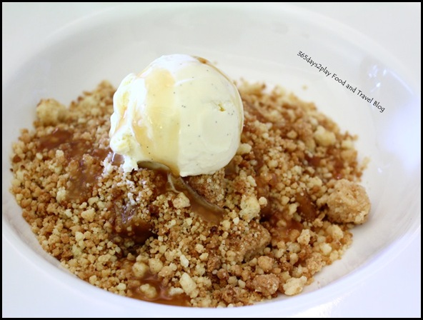 Jewel Cafe & Bar - Apple Crumble $9