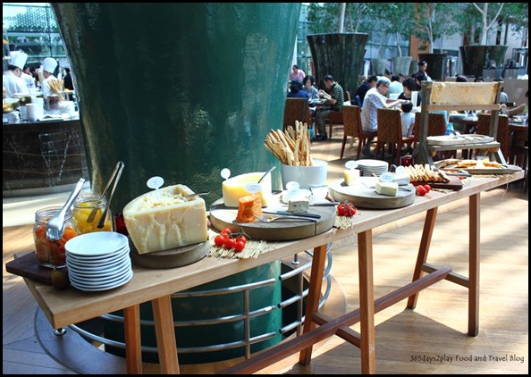 Rise Restaurant Marina Bay Sands - Cheese Station