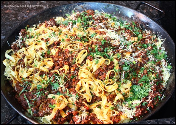 Rise Restaurant Marina Bay Sands - Fettuccine Bolognaise (2)