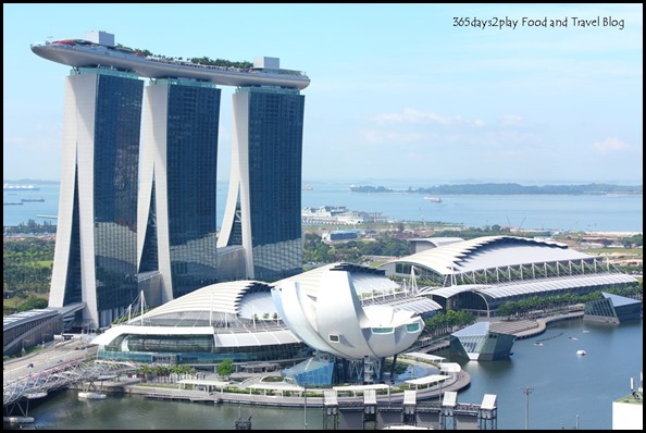 View of Marina Bay Sands from Pan Pacific Singapore