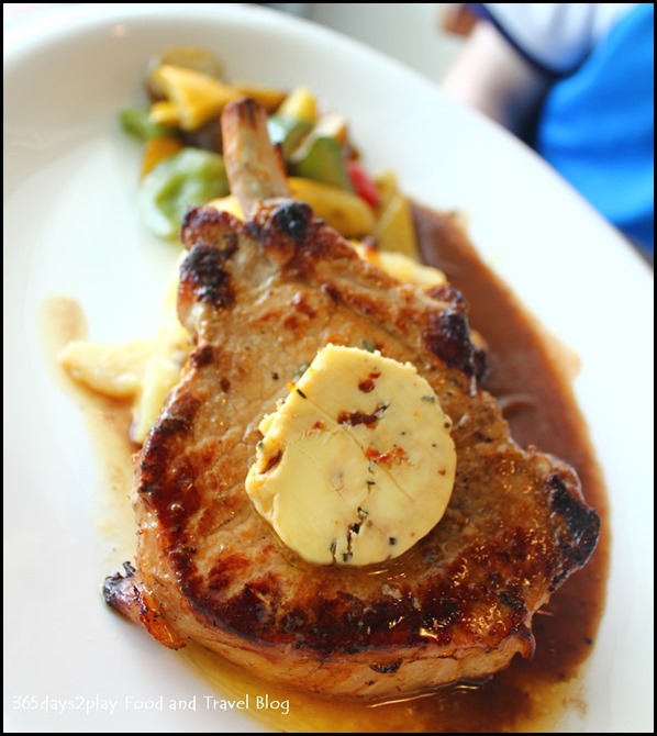 Backstage Cafe - Signature Grilled Pork Chop $18 (2)