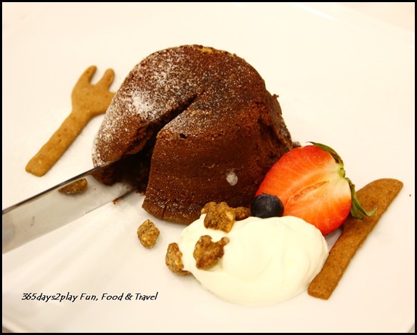 Bread Society - Salted Caramel Lava Chocolate Cake $6