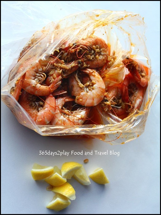 Crab in Da Bag - Prawns $20