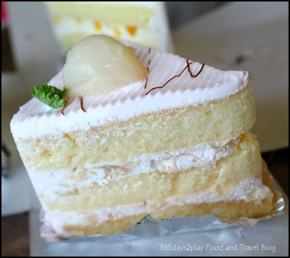 Pine Garden Cake Shop - Lychee Martini Cake $2.50