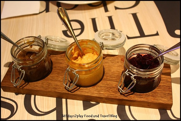 The Chop House - Beetroot Chutney, Chilli Mustard and Onion Jam (2)