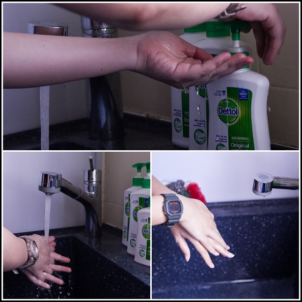 How to wash your hands the proper way