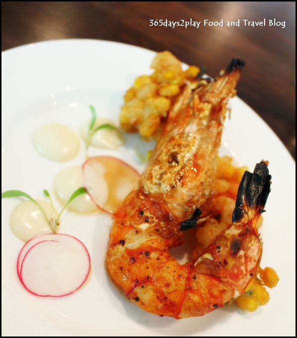 Prive Grill - Hokkaido Corn and Shrimp Fritter with Lime Aioli by Chef Robin Ho (2)