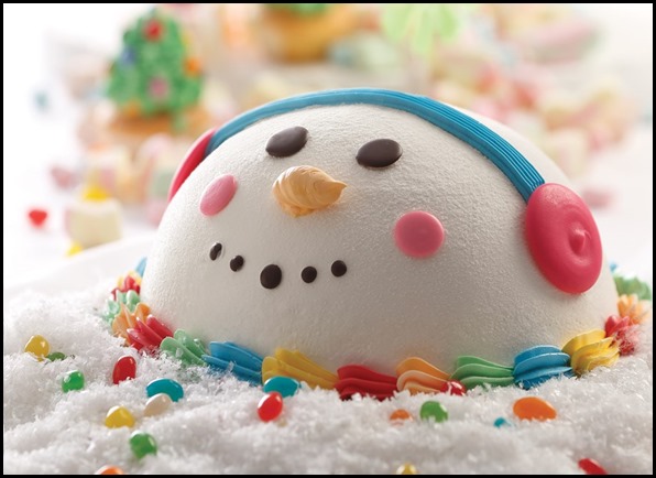 Joyous Snowman Mixed Fruit Cake 02