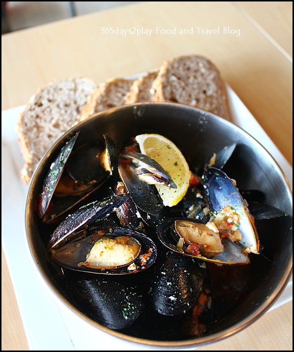 Rokeby Cafe Bistro - Chilli Mussels served with toasted multigrain bread $19 (1)