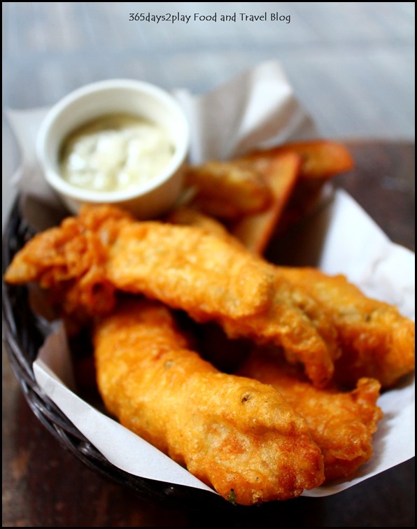 Oriole Cafe Bar - Fish and Chips (Battered snapper fillets, hand-cut chips, tartare sauce or malt vinegar) $19 (2)