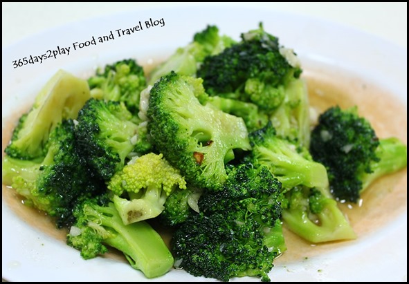 Two Chefs Eating Place - Stir-Fried Broccoli with garlic $8