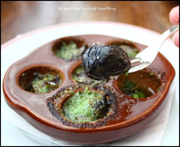 Balzac Brasserie - Escargots de Bourgogne with parsley, garlic and butter $14