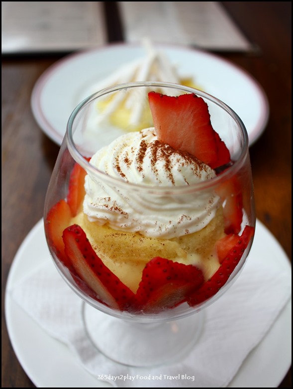 Balzac Brasserie - Fraisier (Traditional Strawberry and Vanilla light cream) $12 (1)