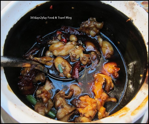 Chinatown Food Street - Dried chilli frog porridge from Geylang Lor 9 Fresh Frog Porridge Stall 10