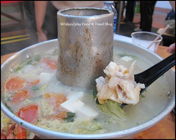 Chinatown Food Street - Red Garoupa Fish Head Steamboat from Chen Fu Ji Restaurant