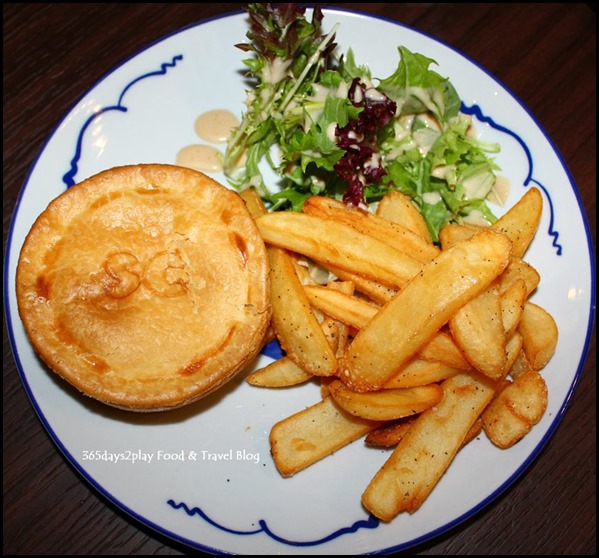 Group Therapy Cafe - Steak & Cheese Pie with lean beef cubes and melted cheddar in a shortcrust pastry $15