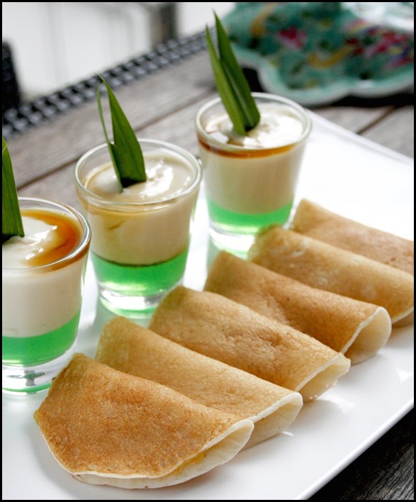 Durian Pengat & Chempedak, Durian, Peanut Pancakes