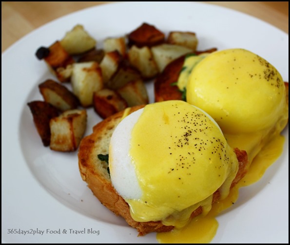 Fabulous Baker Boy Towkay Ng's Egg Benedict $12.50