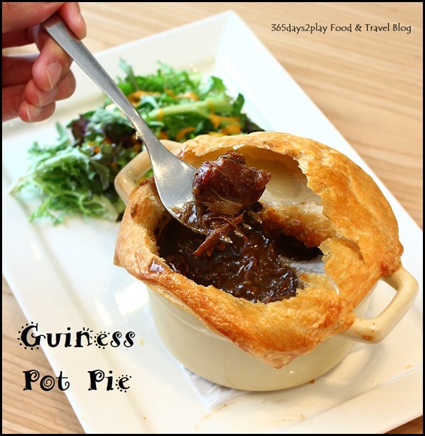 The Missing Pan - Guinness Pot Pie - Hearty beef stew with Guinness topped with puffed pastry ($24  ) (1)