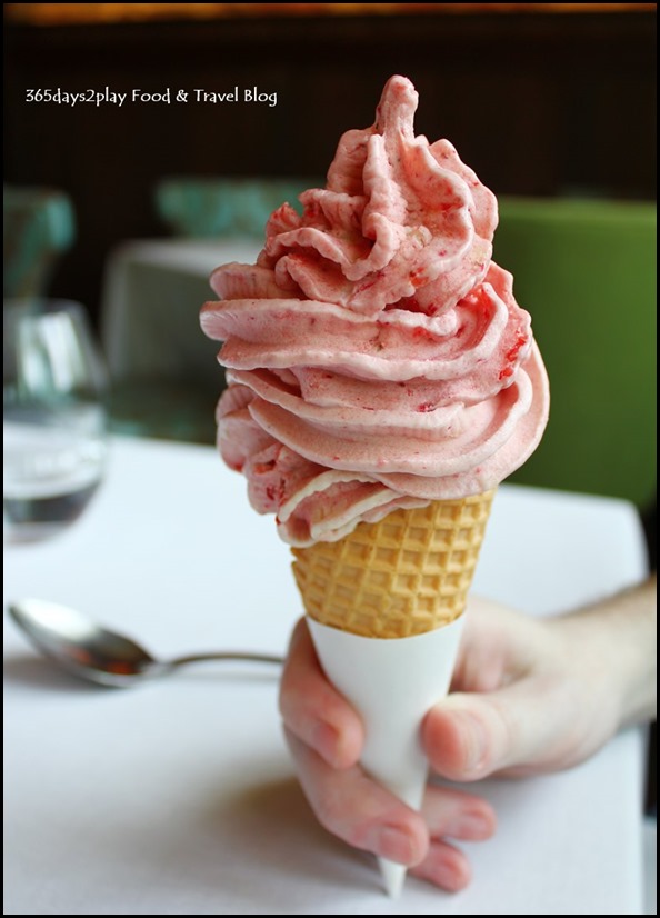 Absinthe Restaurant Francais - Strawberry Ice Cream $7 (1)