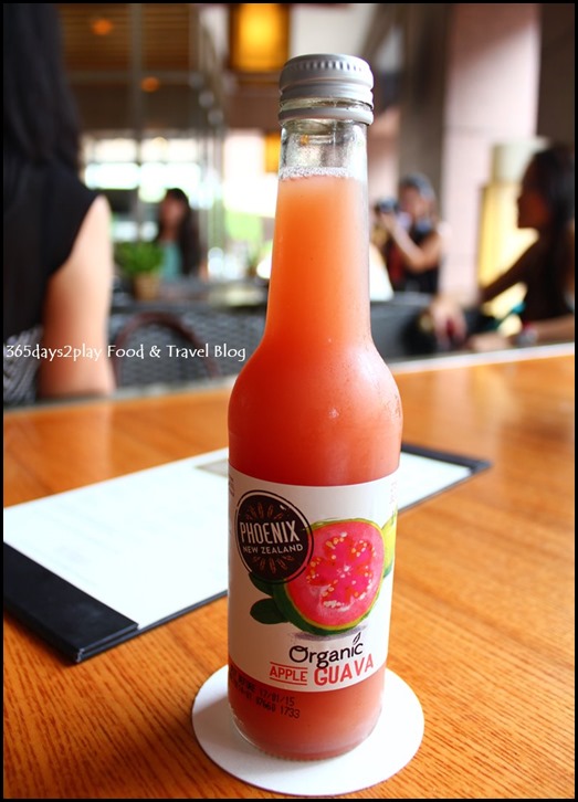 Conrad Singapore - Organic Guava Juice from NZ