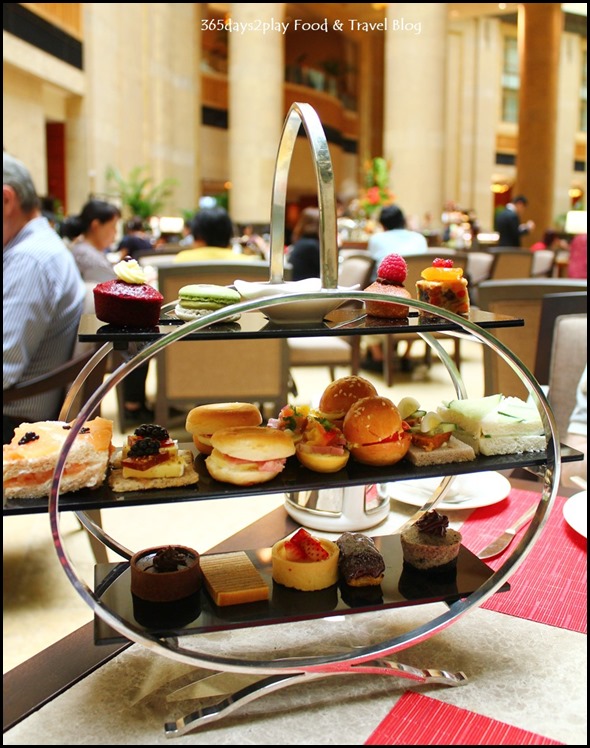 Fullerton Hotel Three Tier Afternoon Tea Stand (2)