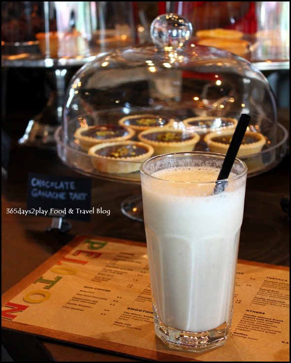 Peloton - Banana and Vanilla Yoghurt Milkshake $6