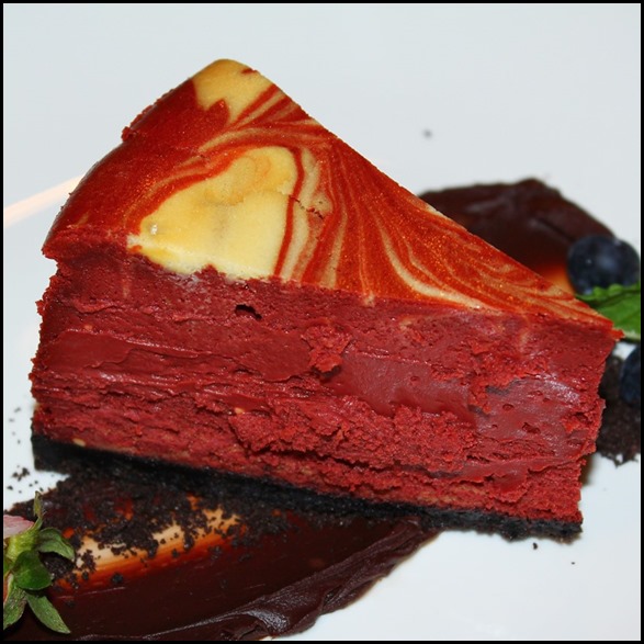 Seasons Bistro - Season's Red Velvet Cheesecake ($10  ) - The best of both cakes in one serving (2)